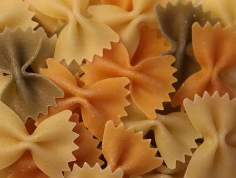 delicious Italian pasta natural food healthy carbohydrates background