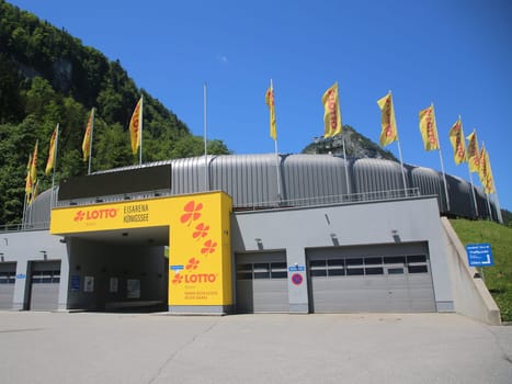 Eisarena Bob und Rodelbahn am Königssee im Sommer 2021