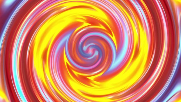 Abstract 3d render swirl with twisting lines in constant rotation effect. Ring energy sucks in spatial matter. Dynamic blurry stripes powerful tornado with view from inside.