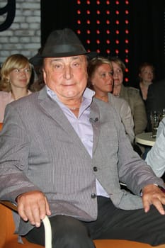 Peter Zingler (former burglar and screenwriter),recording of 3nach9 in the Radiohaus of Radio Bremen,Bremen,24.04.2015