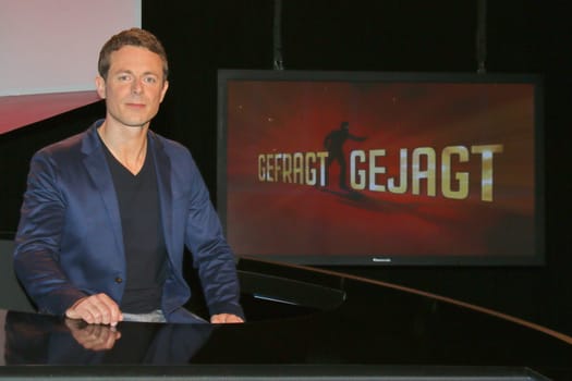 Alexander Bommes,photo opportunity of the quiz show "Gefragt - Gejagt"" at Studio Hamburg,Hamburg,24.04.2015"