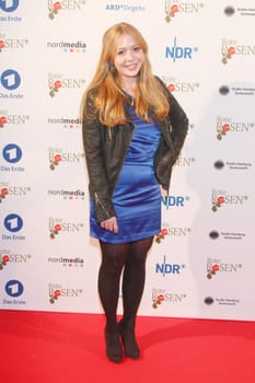 Joanna Semmelrogge,photo opportunity at the Jubilaeums-Event 2000 episodes Red Roses,Knight Academy Lueneburg,24.04.2015