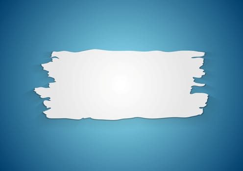 Abstract ragged paper background. Grunge vector design
