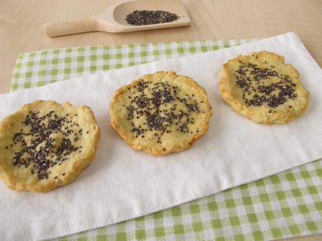 Biscuits with chia seeds