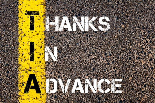 Business Acronym BMI - Body Mass Index..Yellow paint line on the road against asphalt background. Conceptual image