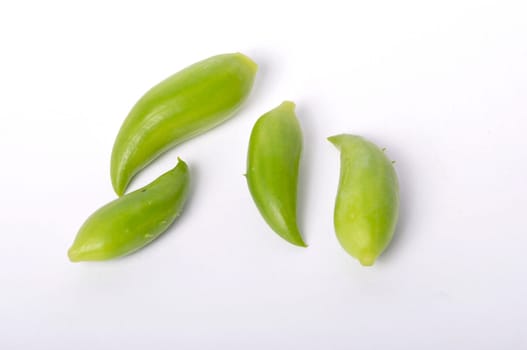 Achocha on a white background