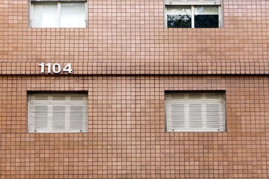 entrance apartment windows tiles exterior