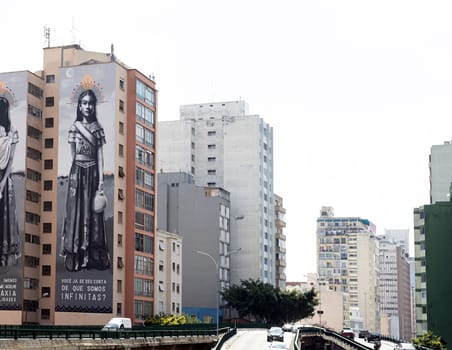 sao paulo downtown bridge architecture urbanization