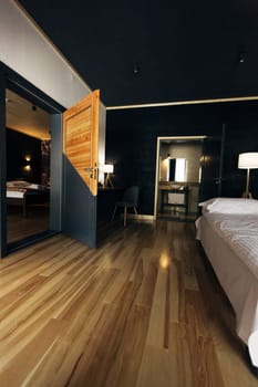 Holidays at a great hotel. Nice room design.