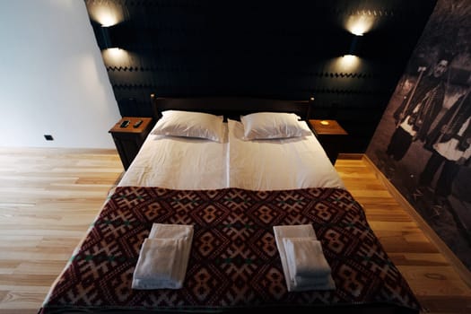 Holidays at a great hotel. Nice room design.