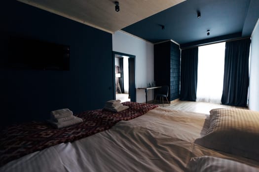 Holidays at a great hotel. Nice room design.