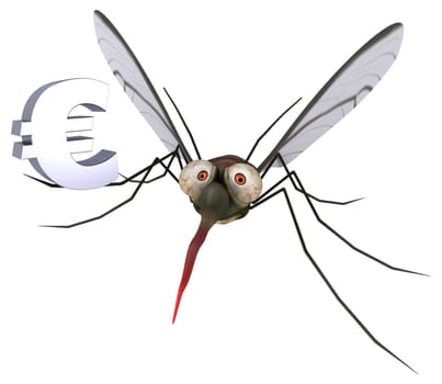 Mosquito - 3D Illustration