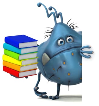 Fun germ - 3D Illustration