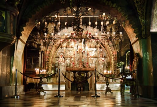 Golgotha- Calvary- old town of Jerusalem, Israel