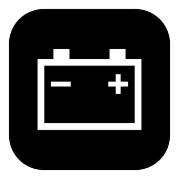 Car battery and app icon