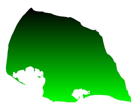 Map of Fehmarn