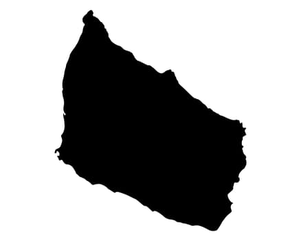 Map of Bornholm