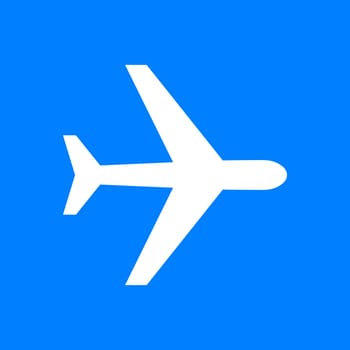 Airplane and background