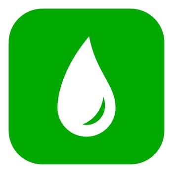 Water drop and app icon