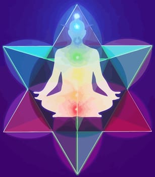 healing chakras mindfulness motion colorful