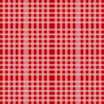 Red tablecloth texture seamless pattern