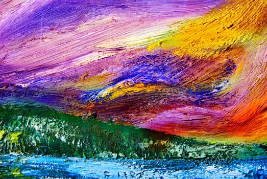 Oil painting texture. Abstract background.