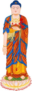 buddha  peace wisdom meditating  enlighted position illustration