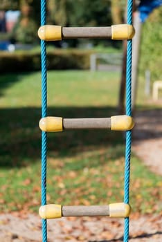 a net on a playground - symbol photo
