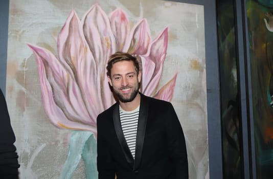 Artist Olaf Hajek Vernissage . Exhibition of the artists   in the D1 Gallery Hamburg