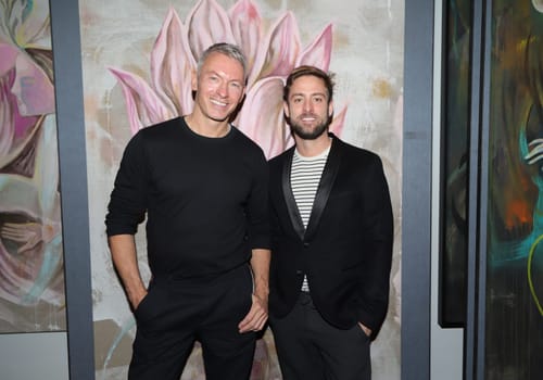 Maximilian Magnus and Olaf Hajek  Exhibition. Exhibition of the artists   in the D1 Gallery Hamburg