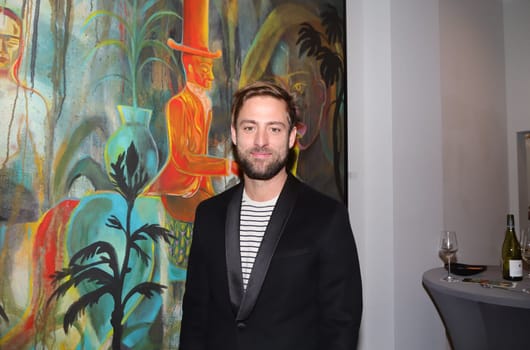 Artist Olaf Hajek Vernissage . Exhibition of the artists   in the D1 Gallery Hamburg