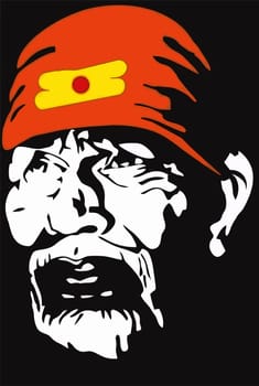 sai baba indian god illustration culture