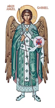 archangel gabriel warrior holy illustration