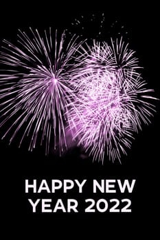 Luxury firework event sky show turn of the year celebration. Holidays season party time. Premium entertainment nightlife background.