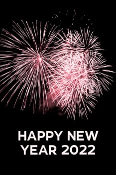Luxury firework event sky show turn of the year celebration. Holidays season party time. Premium entertainment nightlife background.