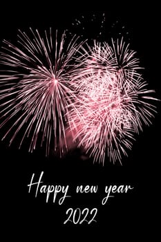 Luxury firework event sky show turn of the year celebration. Holidays season party time. Premium entertainment nightlife background.