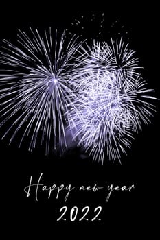 Luxury firework event sky show turn of the year celebration. Holidays season party time. Premium entertainment nightlife background.