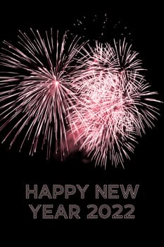 Luxury firework event sky show turn of the year celebration. Holidays season party time. Premium entertainment nightlife background.