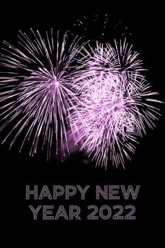 Luxury firework event sky show turn of the year celebration. Holidays season party time. Premium entertainment nightlife background.