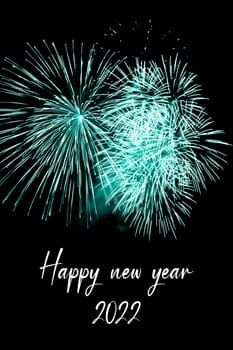 Luxury firework event sky show turn of the year celebration. Holidays season party time. Premium entertainment nightlife background.