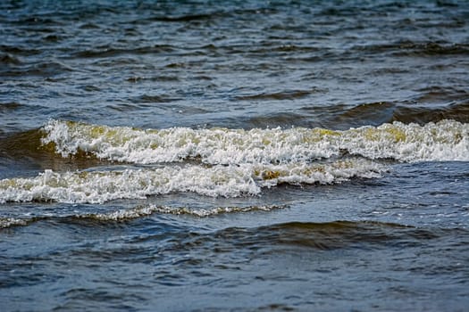 Small waves on the Baltic Sea
