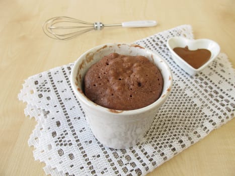 Nougat Mug Cake