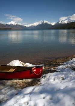 Montana has wild places with beautiful peaks and lakes
