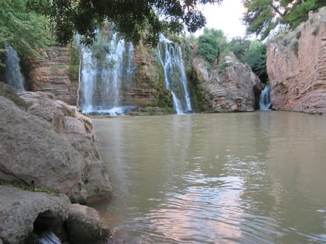 waterfall water natural jump cool beautiful river