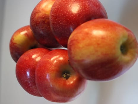 delicious natural red apples tasty beautiful temptation fruit vitamins