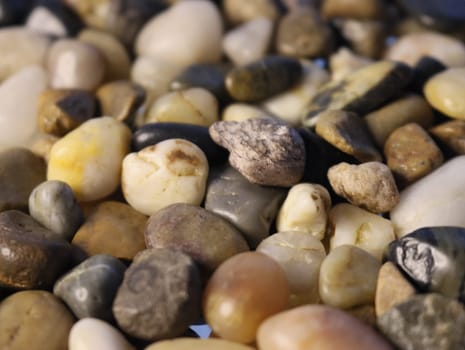 round stones rolled from river for decoration gardens fish tanks pots