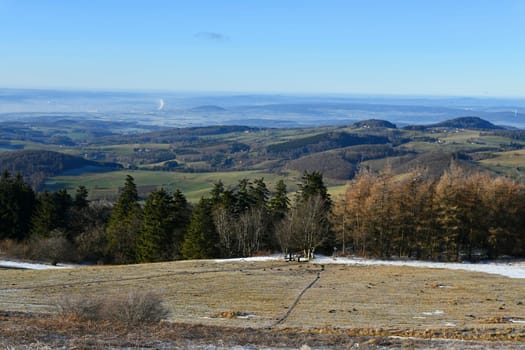 The Wasserkuppe, mountain in the Rhön