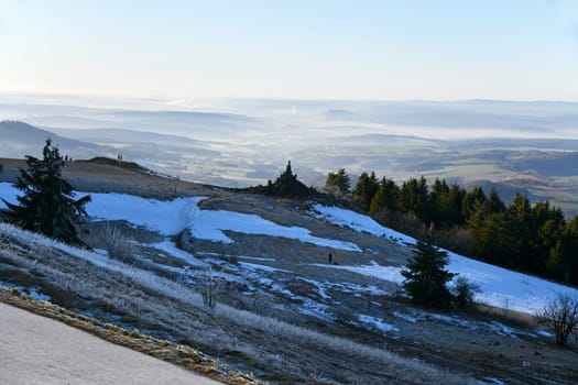 The Wasserkuppe, mountain in the Rhön