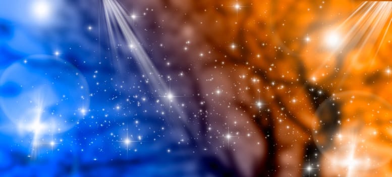 abstact cosmos ilustration - background