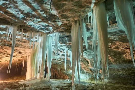 Pinezhsky karst caves in the Arkhangelsk region . High quality photo